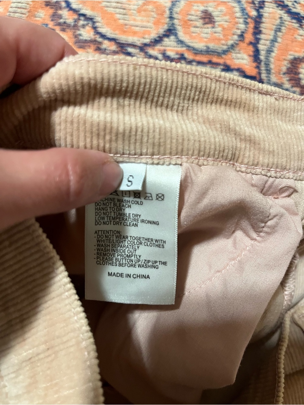 Like New Brandy Melville Juliette Corduroy Mini Skirt - Picture 9 of 9